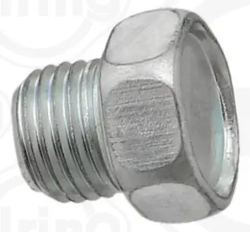 Гвинт зливного масляного піддону M14x1,5 HONDA CIVIC VII, MAZDA 121 I, 121 II, 2, 3, 323 C IV, 323 C V, 323 F IV, 323 F V, 323 F VI, 323 III, 323 P V, 323 S IV, 323 S V 1.1-2.5D 11.82-05.19 ELRING 845080