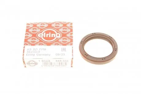 Сальник распределительного вала Toyota Corolla 1.8D 83-93/Camry 1.6-2.2TD 86-91 (38x50x8) ELRING 848.350