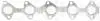 Прокладка коллектора выпускного Citroen Berlingo/Jumpy/Peugeot Expert/Partner 1.5 BlueHDI 18- ELRING 940480 (фото 1)