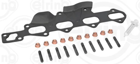 Монтажний комплект турбіни (з болтами) MERCEDES MARCO POLO CAMPER (W447), VITO MIXTO (DOUBLE CABIN), VITO TOURER (W447), VITO (W447), NISSAN QASHQAI II, X-TRAIL III 1.7D/1.8D 08.18- ELRING B24950