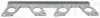FORD Прокладка випуск. колектора RANGER 2.5 TD 02-06, MAZDA B-SERIE (UN) 2.5 D 4WD 02-06 ELRING B33.240 (фото 1)