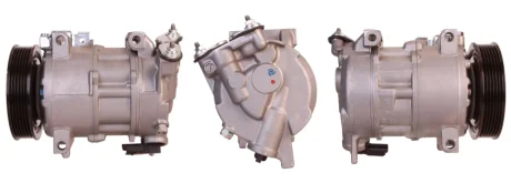 Компресор кондиціонера (відновлений) CITROEN C4, C4 GRAND PICASSO I, C4 I, C4 II, C4 PICASSO I, DS4, DS5, PEUGEOT 3008, 3008 I, 3008 II, 308, 308 I, 5008 1.2-1.6LPG 09.07- ELSTOCK 510810