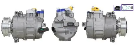 Компресор кондиціонера VW T5 2.0 TDI 09-15 (знятий з виробництва) ELSTOCK 510831