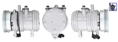 Компресор кондиціонера (відновлений) HYUNDAI GETZ, I10 I 1.1 09.02-12.13 ELSTOCK 510984