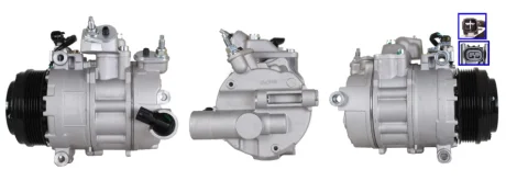 Компресор кондиціонера (відновлений) FORD FOCUS III/HATCHBACK, FOCUS III/KOMBI, KUGA II 1.5D 09.14-02.20 ELSTOCK 511307