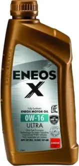 Олія ДВЗ 0W-16 X ULTRA API SN/SN Plus, ILSAC GF-6B, 1л, синт. Eneos EU0020401N