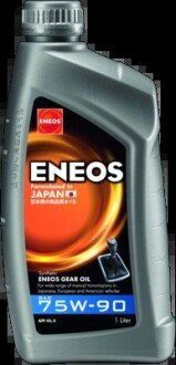 Трансмиссионное масло Gear Oil GL-5 75W-90 синтетическое 1 л Eneos EU0080401N