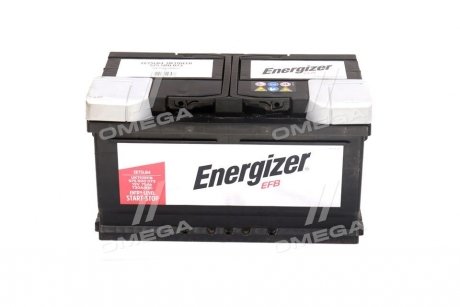 Акумулятор 75Ah-12v EFB (315х175х175), R, EN730 Energizer 575 500 073 (фото 1)