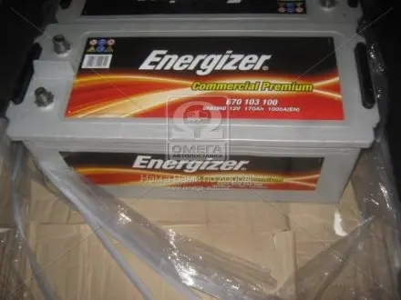 Аккумулятор 170Ah-12v CP (513х223х223), полярность обратная (3), EN1000 Energizer 670 103 100