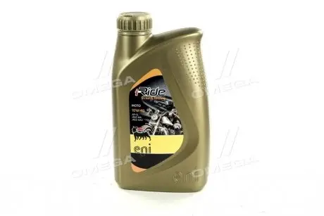 Масло моторное i-Ride moto 10w-40 4Т (Канистра 1 л.)) Eni 154696