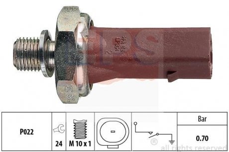Датчик тиску масла EPS 1800132 (фото 1)