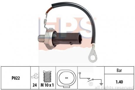 Датчик тиску оливи EPS 1800167 (фото 1)