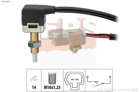Датчик блокування замка запалювання Hyundai/KIA 05- EPS 1.810.289