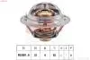 Термостат 82C Mazda 323/626 Daihatsu/Honda/HY EPS 1.880.229S (фото 1)