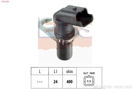 Датчик положення коленвала Citroen C8,JumpyPeugeot 806,Expert 2.0-2.2HDI 08.99- Fiat Scudo 2.0-2.2JTD 10.99- EPS 1.953.258