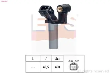 Датчик імпульсів Ford Transit 2.0-3.2TDCI 06- EPS 1.953.307