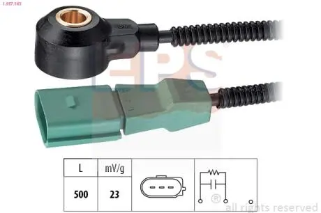 Датчик детонації VAG 1.8, 2.0, 3.0, 5.2 TSI TFSI 04- EPS 1.957.163