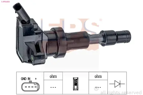 HYUNDAI Котушка запалювання i30 1.4 16-, KIA EPS 1.970.658