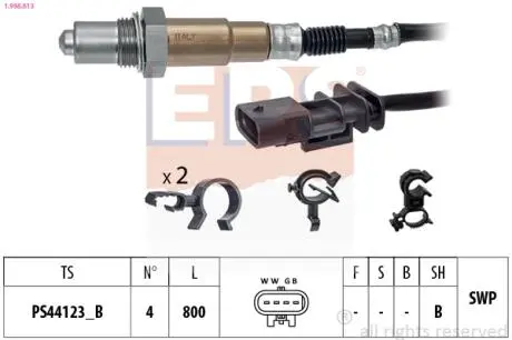 Лямбда зонд Volvo S60 20-/S90 20-/V60/V90 20-/XC60-XC90 20- EPS 1.998.613