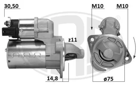 Автозапчасть ERA 221050A