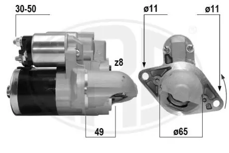 Автозапчасть ERA 221084A