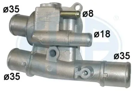 Термостат системи охолодження ALBEA/BRAVA/BRAVO/MAREA/MULTIPLA/SIENA/STILO 1.6 16V NR.KAT 0046776216/17 SZT ERA 350047A