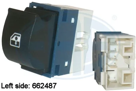 Кнопка піднімання вікна передн Прав FIAT DOBLO, DOBLO/MINIVAN 1.3D/1.4/1.9D 12.04- ERA 662401