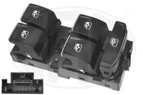 Кнопка стеклоподъемника VW Passat/Golf 14- (блок) ERA 662527