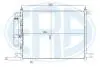 Радіатор кондиціонера Chevrolet Aveo/Daewoo Lanos 1.2/1.4/1.5 02- ERA 667261 (фото 1)