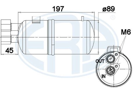 Осушувач кондиціонера ERA 668006