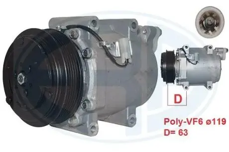 Компресор кондиціонера ERA 670052