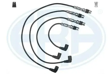 Провода зажигания VW Caddy III 2.0 EcoFuel 06-15 (к-кт) ERA 883040