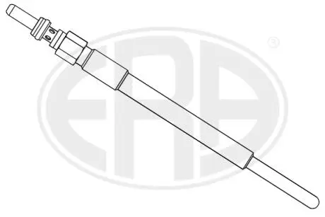 Свічка розжарювання Citroen Berlingo/Fiat Scudo/Peugeot Partner 1.6HDi 07- ERA 886007
