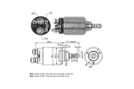 Втягуюче реле ERA ZM545