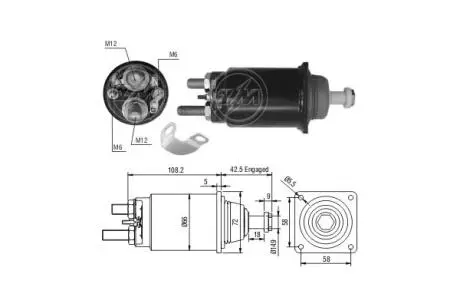 Втягуюче реле ERA ZM834