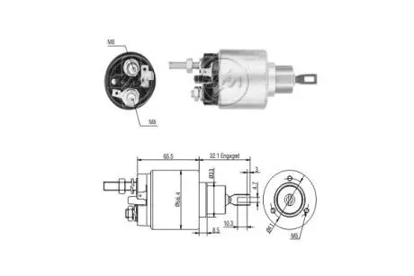 Втягуюче реле ERA ZM876