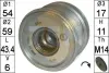 Шків генератора Ford Fiesta VI/Focus II/Kuga I/Mazda 3/Volvo V50 1.6/2.0D 04- ERA ZN5648 (фото 1)