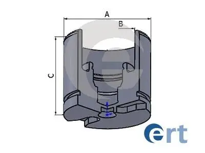 Поршень ERT 150751C