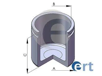 PIEST BRZDOVЙHO STRMEТA ERT 151234C