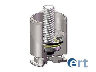 Поршень суппорта (заднего) Citroen C4/Toyota Avensis 06-(R) (38x50.35mm) (Bosch) (с механизмом) ERT 151258RK (фото 1)