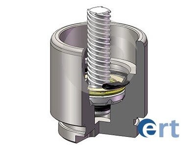 Ремкомплект суппорта (заднего) Ford Transit 06- (d=48mm)(Bosch)(+1 поршень/направляющая) SuperKit ERT 151383LK (фото 1)