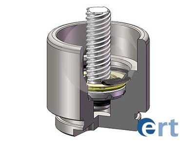 Поршень суппорта (заднего) Ford Transit 2.2-2.4 TDCI 06-14 (R) (48x52mm) (Bosch) (с механизмом) ERT 151383RK (фото 1)