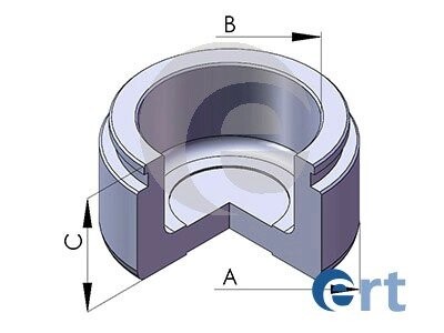 Поршень суппорта (переднього) MB C-class (S202/S203) 96- (57x31mm) (Brembo) ERT 151532C (фото 1)