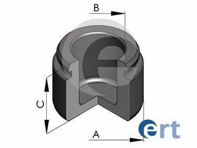 Поршень супорта (переднього/заднього) Renault Megane 2.0/ Clio III 06- (40x29mm) (Brembo) ERT 151746C (фото 1)