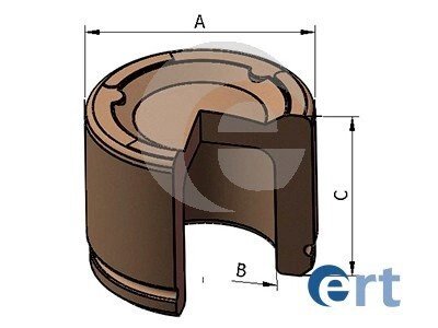 Поршенек суппорта (переднего) Opel Insignia B 17- (d=60x56.5mm) (Mando) ERT 151784C