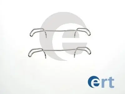 К-т установчий задніх гальм. колодок FIAT Punto, Marea, Bravo ERT 420056