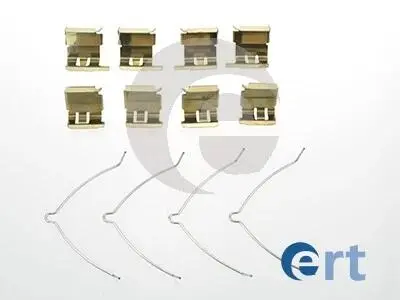 Монтажный к-кт тормозных колодок ERT 420082