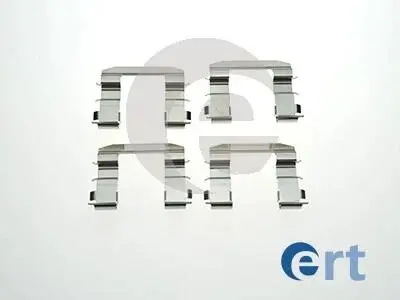 Монтажний к-кт гальмівних колодок ERT 420205