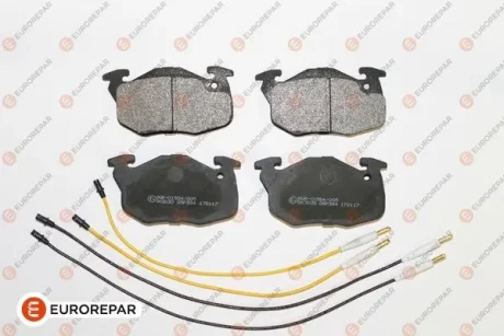 4 ГАЛЬМіВНі колодки ПЕРЕДНі EUROREPAR 1617247680