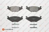Колодки гальмівні (передні) Seat Cordoba/Ibiza 94-02/VW Golf/Jetta/Polo 81-94/Passat B1/B2 79-88 EUROREPAR 1617248180 (фото 1)